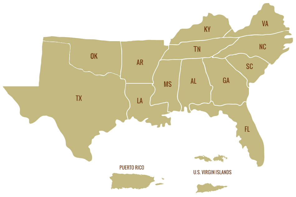SGSF member state map