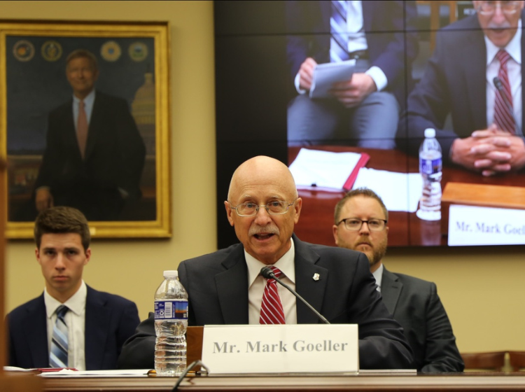 Mark Goeller testifies in Congress