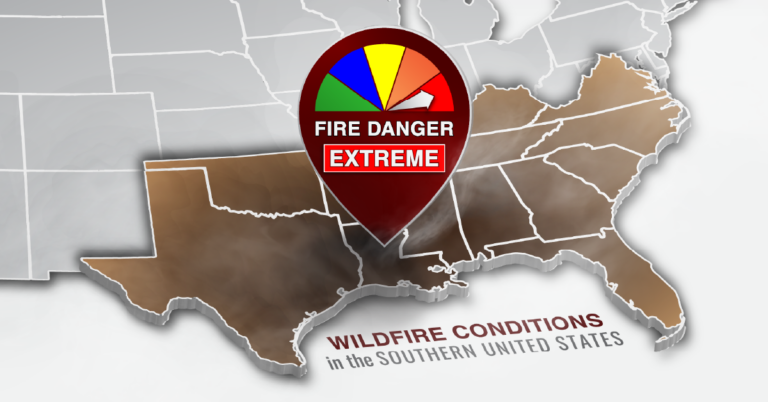 Unprecedented heat, drought pushing southern fire danger to extremes ...